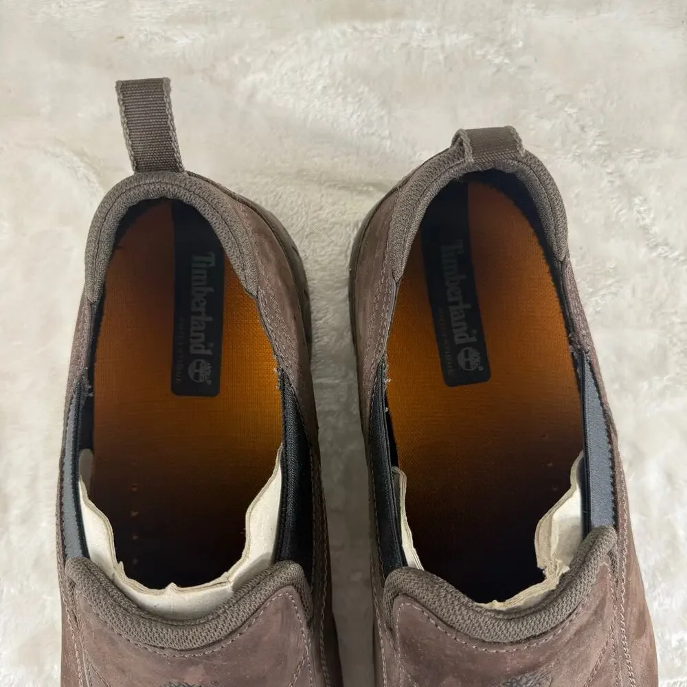 Timberland Suede Leather Slip On Shoes Men's Size 13M Casual Outdoors